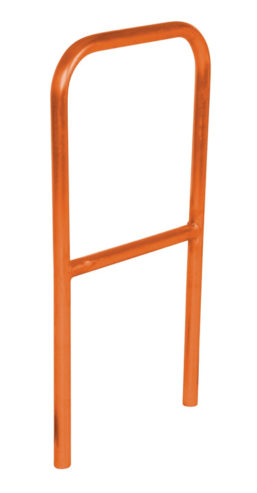 ALUM PIPE SAFETY RAILING 24IN LONG-ORANG